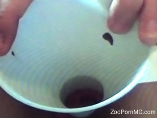 Deep dirty zoo kinks with a man masturbating with worms