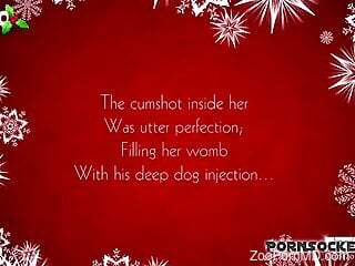 Leggy whore in white stockings enjoys zoo sex